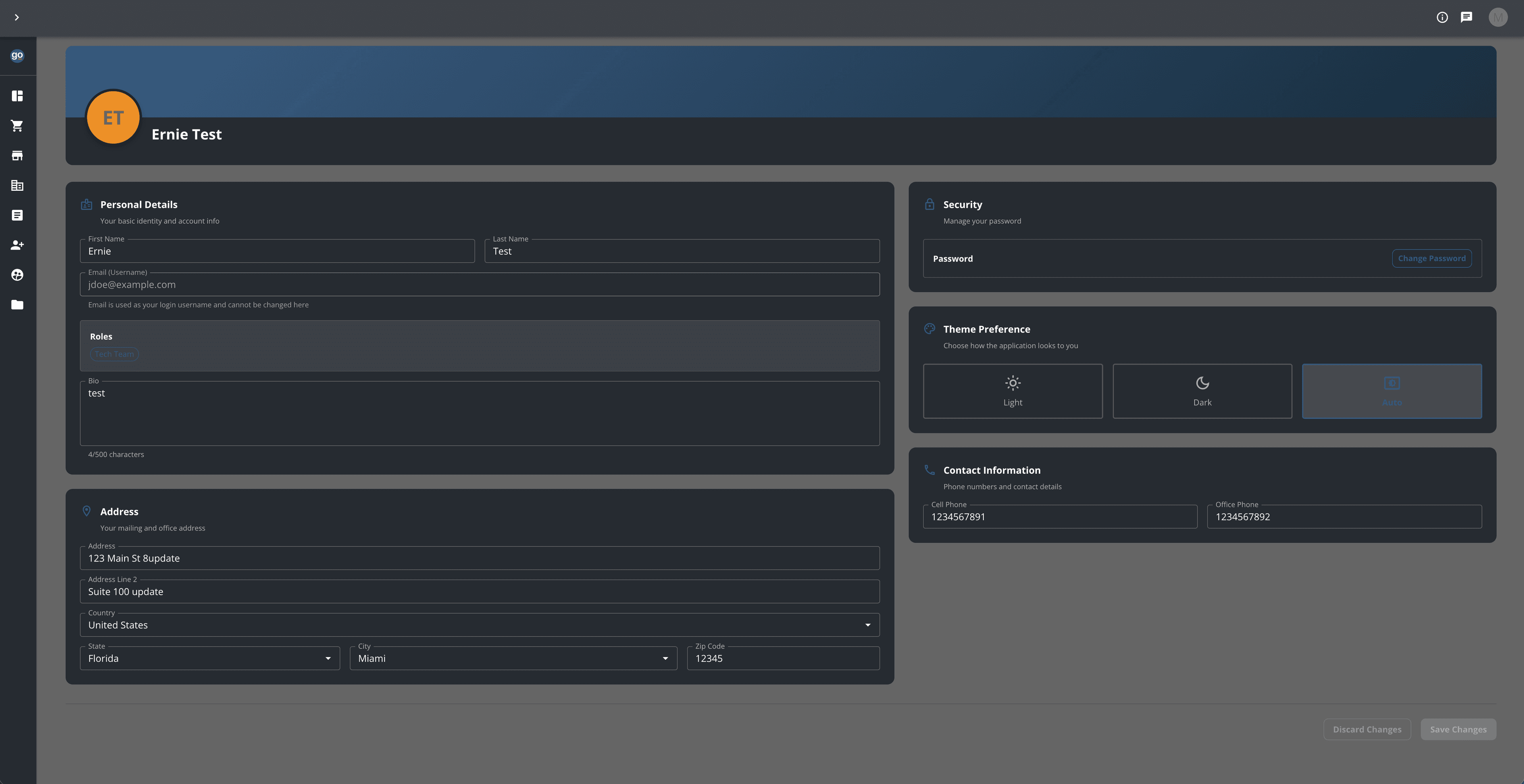 NorthStar CRM screenshot - NorthStar CRM is a CRM system used by one of the leading and trusted destination services in the USA to manage their clients and orders.